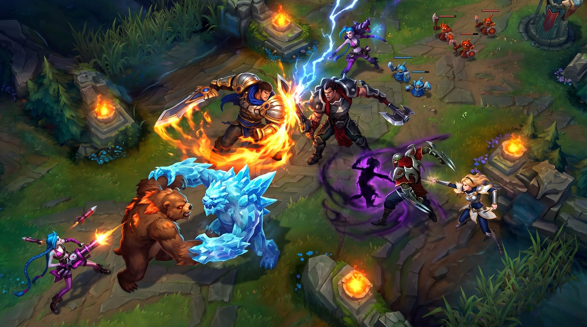 媚黑英雄联盟视频